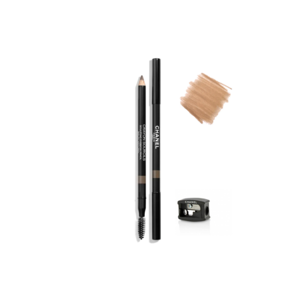 Chanel Crayon Sourcils Sculpting Eyebrow Pencil #10 Blond Clair / w Brush  and Sharpener 1 gr 