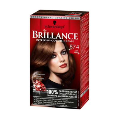 Schwarzkopf Brillance Intensive Color Cream 874 Velvet Brown