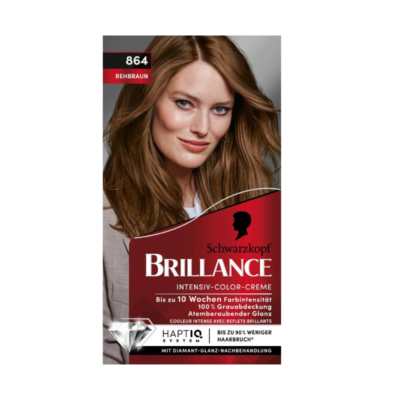 Schwarzkopf Brillance Intensive Color Creme 864 Warm Brown