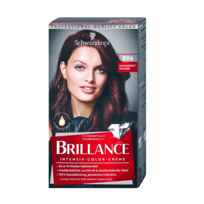 Schwarzkopf Brillance Intensive Color Creme 896 Black Red Organdi