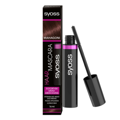 Syoss Hair Mascara Mahogany Instant Gray Cover