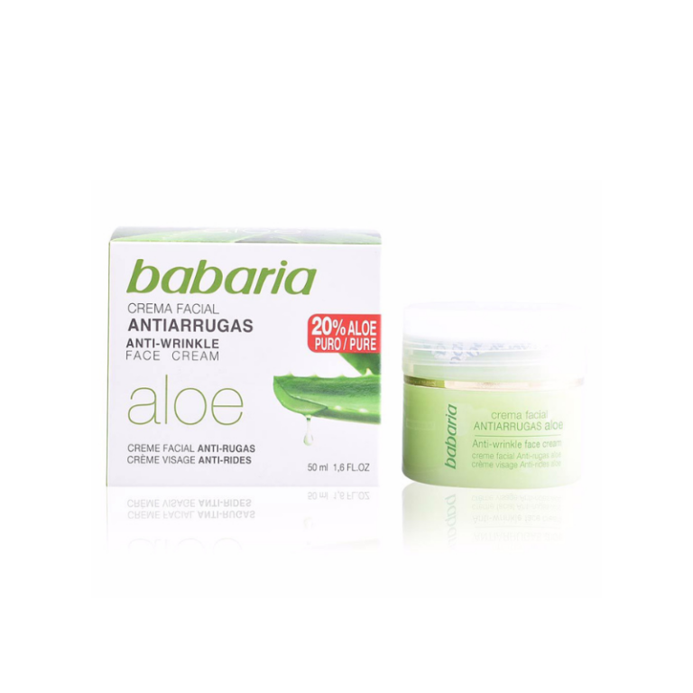 Babaria-Naturals-Aloe-Vera-Anti-Falten-Feuchtigkeits-facescreme-50-ml