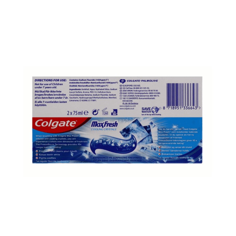 Colgate-Max-Fresh-Cooling-Crystals-Tandpasta-2x75-ml