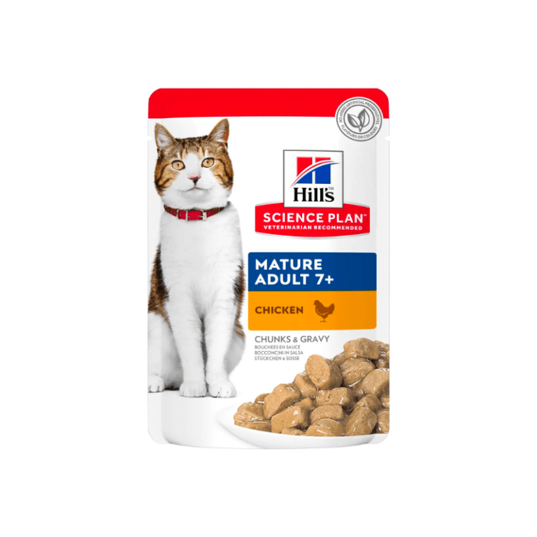 Hills-Pouch-Adult-Mature-Cat-Chicken-6-x-85g