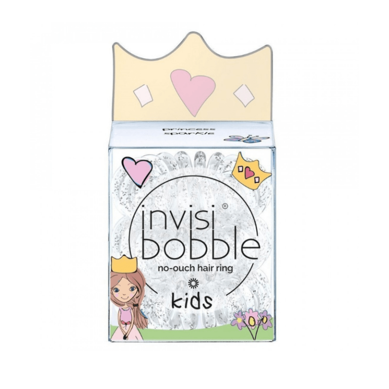 Invisibobble-Kids-Princess-Sparkle-No-Touch-Hair-Ring-3-pcs