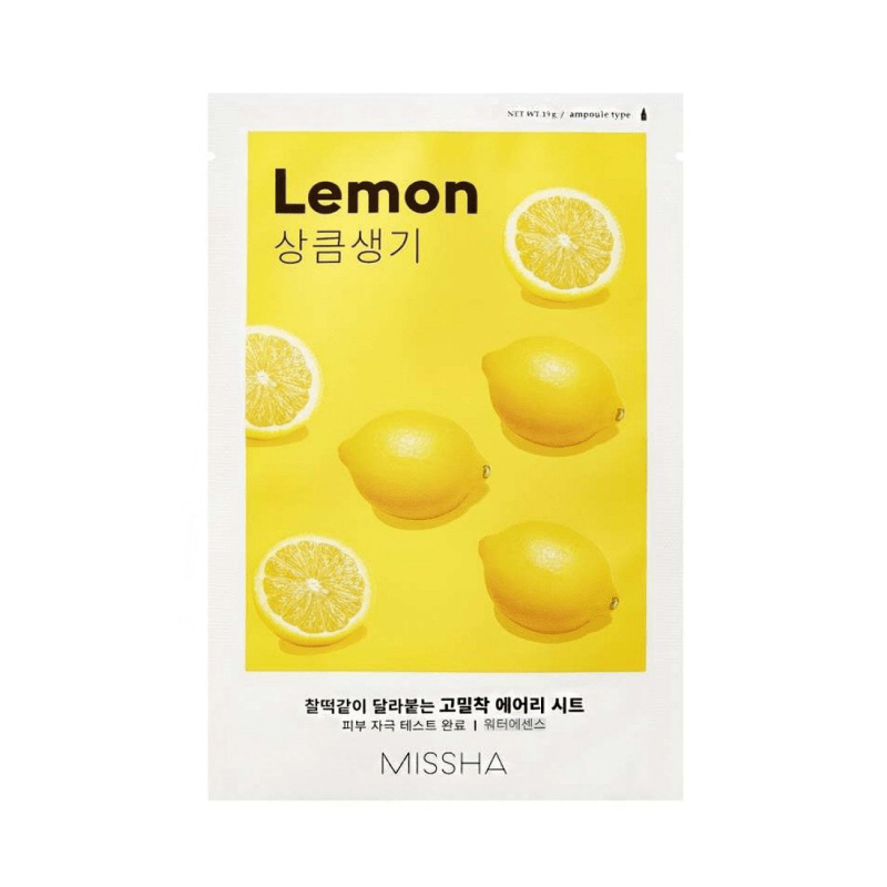 Missha-Airy-Fit-Tuchmaske-19-g-Lemon