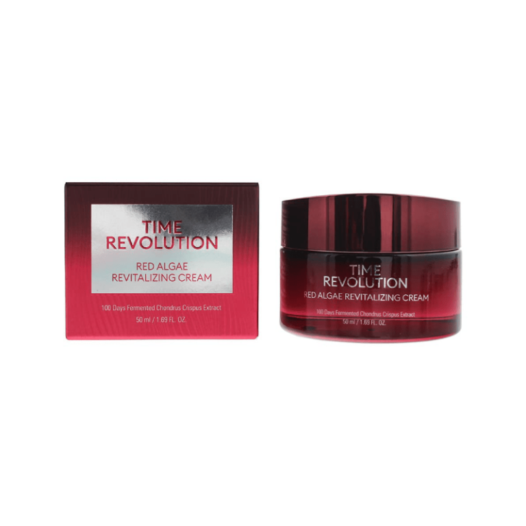 Missha-Time-Revolution-Red-Algae-Revitalisierende-Gesichtscreme-50-ml