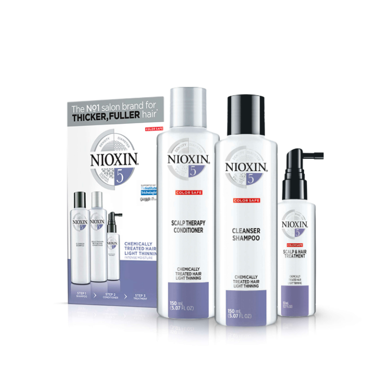 Nioxin-System-5-Trial-Kit-Shampoo-150mlConditioner-150mlTreatment-50ml-350-ml