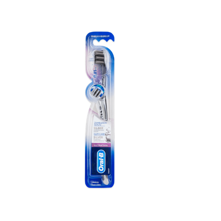 Oral-B-Toothbrush-Silver-Antibacterial-Extra-Soft