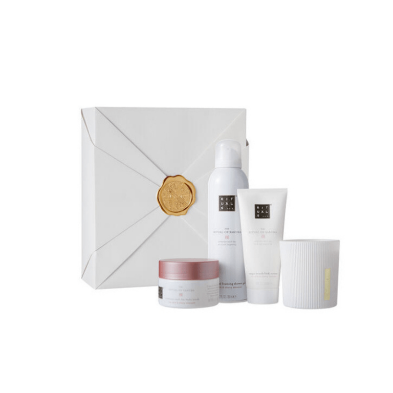 Rituals-Sakura-Set-Body-Cream-100ml-Scented-Candle-140g-Body-Scrub-125g-Foaming-showergel-200ml-1