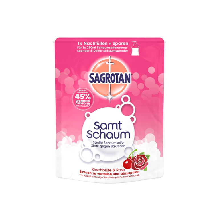 Sagrotan-Soap-Foam-Cherry-Blossom-and-rose-Refill-250ml