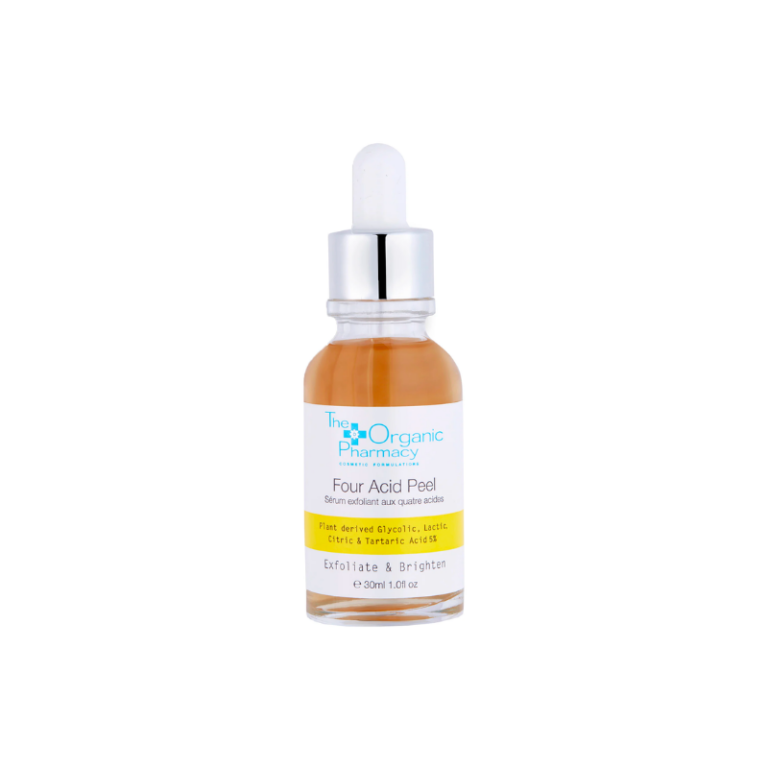 The-Organic-Pharmacy-Four-Acid-Peel-GlycoliclacticcitricTartaric-acid-5-Exfoliates-Brightentexturesm-30-ml